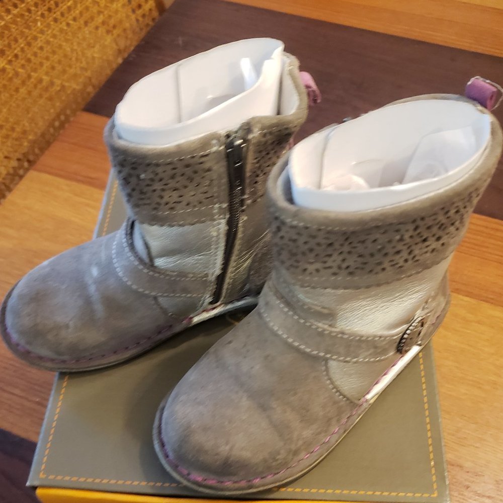 Stride Rite MC Alice Toddler Girls Boots Size 8W
